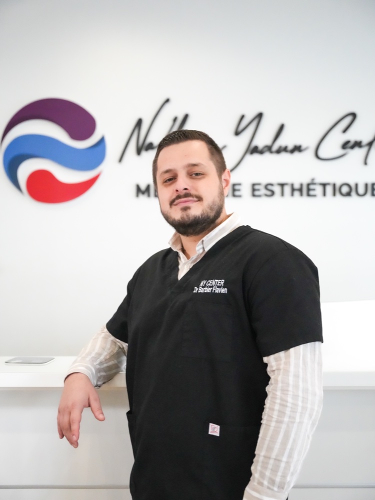 Portrait du Dr Flavien Barbier au NY Center à Rouen